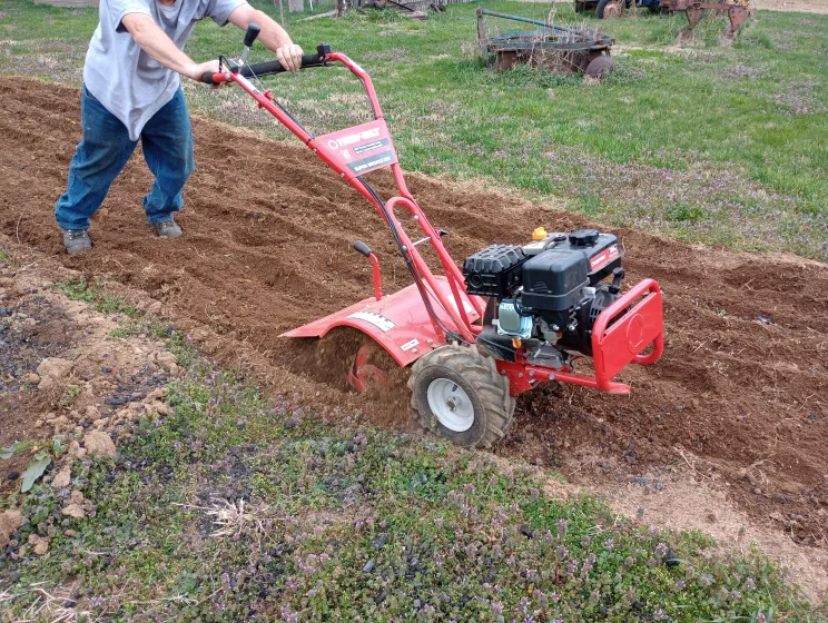 Nomadic Improvements, tiller, biochar, bio char, 